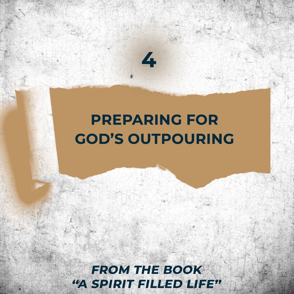 4. Preparing for God's Outpouring