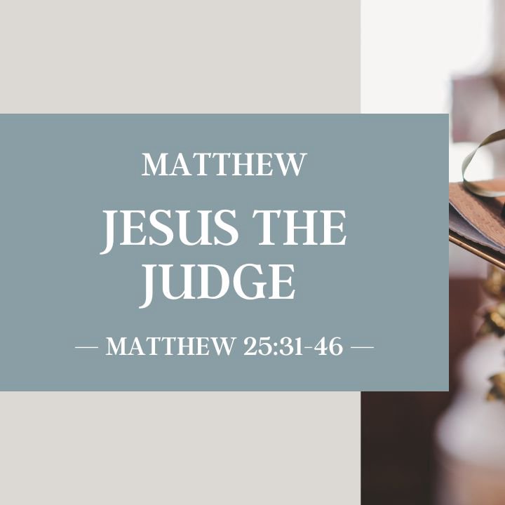 Jesus the Judge | Matthew episode artwork