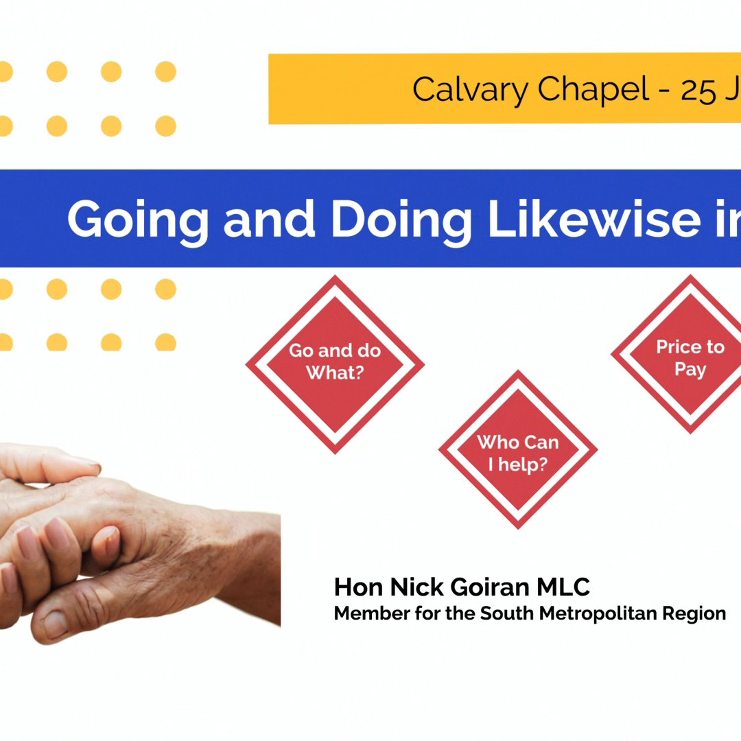 Going and Doing Likewise in 2023 (Nick Goiran) episode artwork