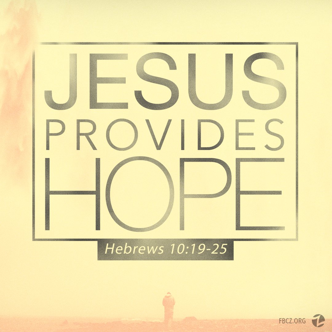 Jesus Provides Hope