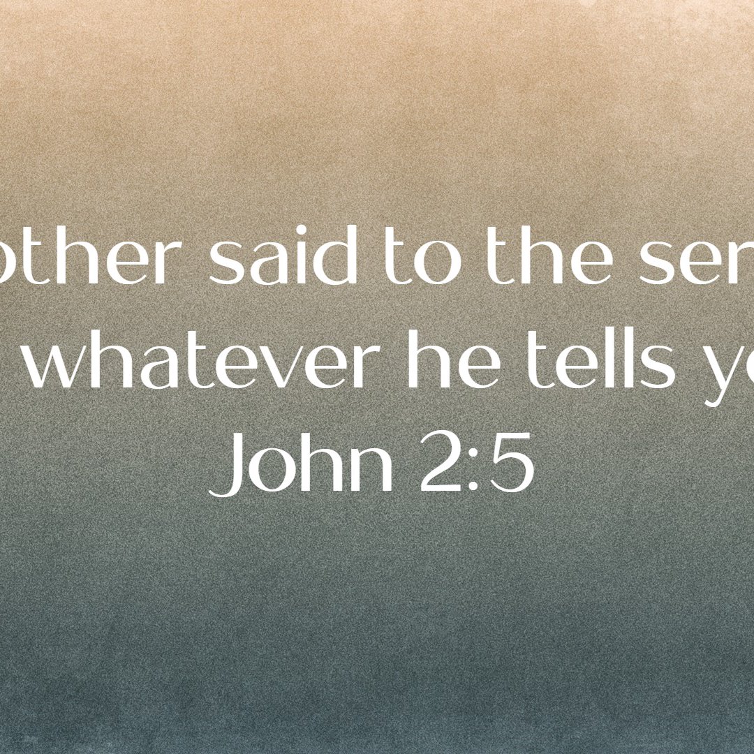 Do Whatever He Says!