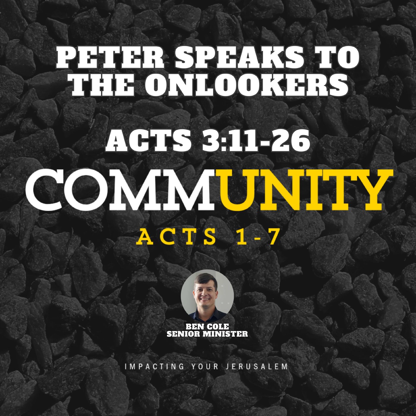 Sunday Morning Worship | Peter Speaks to the Onlookers | Acts 3:11-26 episode artwork