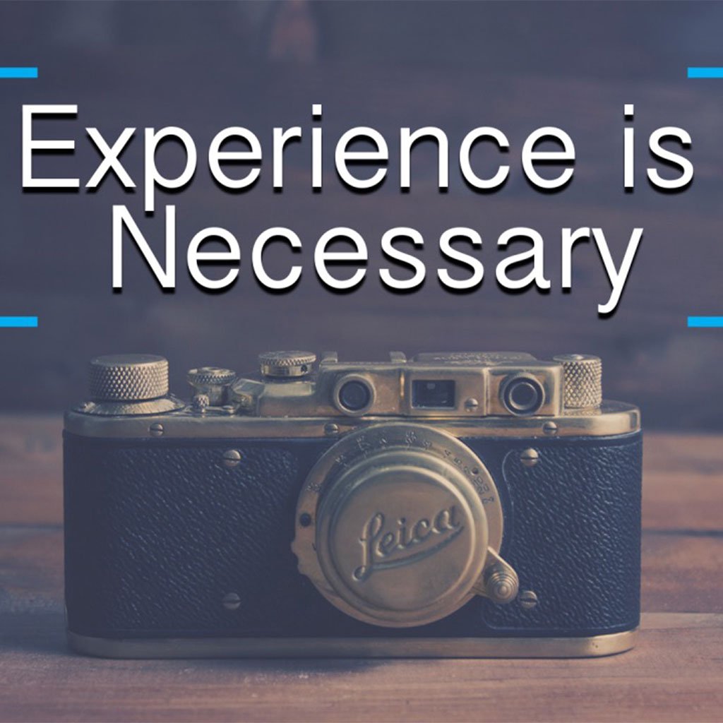 Experience Is Necessary episode artwork