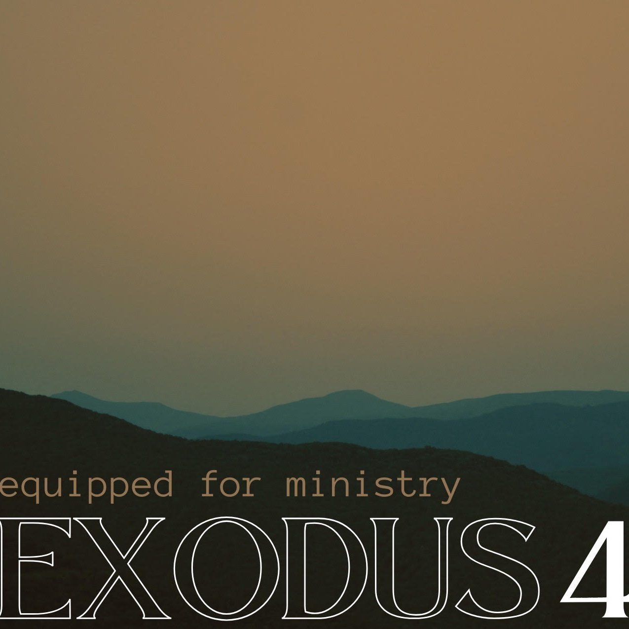 "Equipped for Ministry'" - Exodus 4 episode artwork