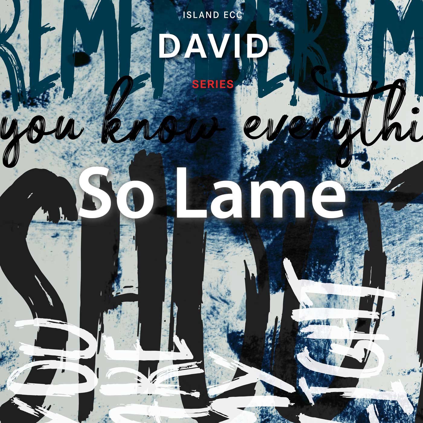 David: So Lame episode artwork