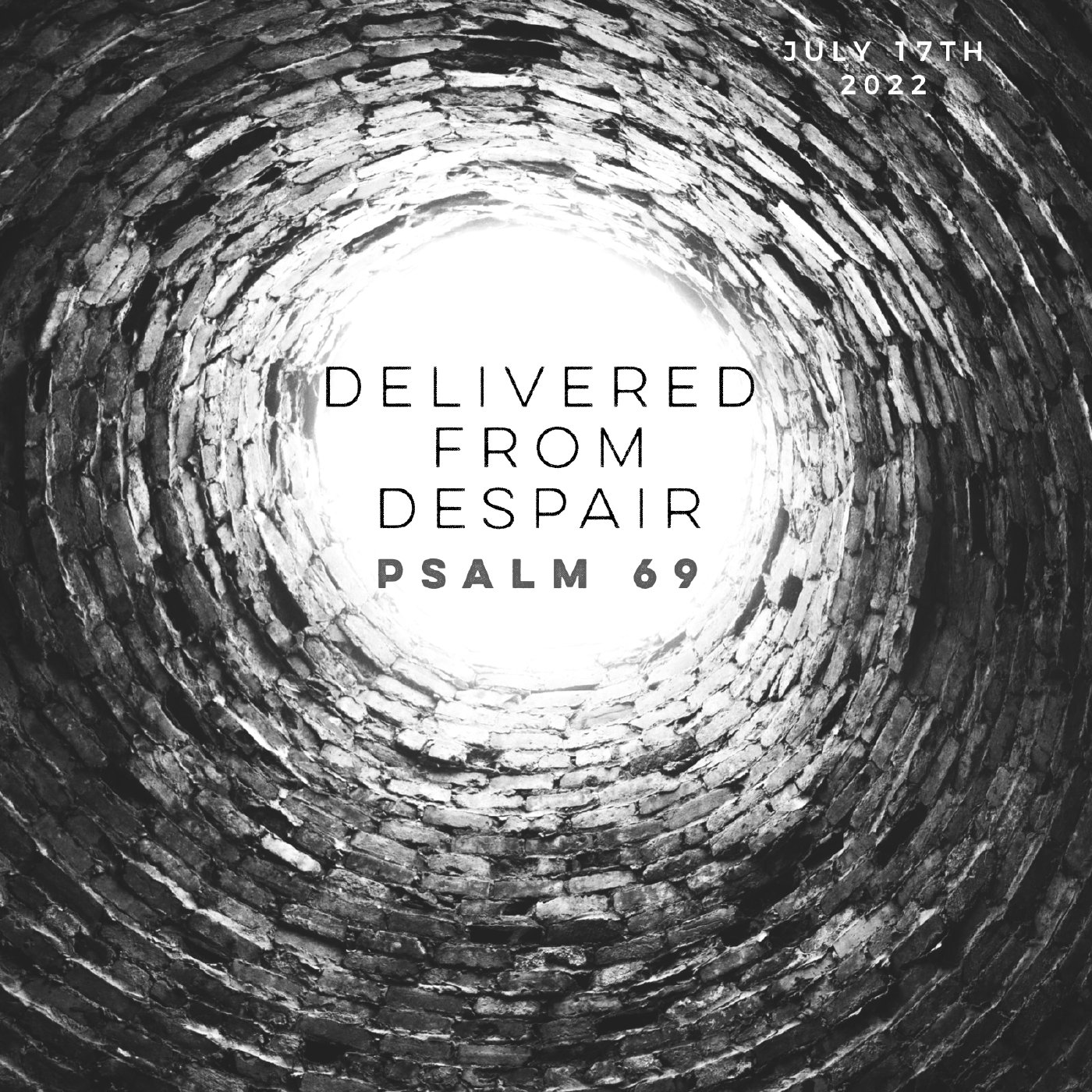 "Delivered From Despair" - Psalm 69 episode artwork