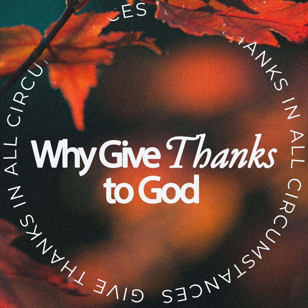 Why Give Thanks to God episode artwork