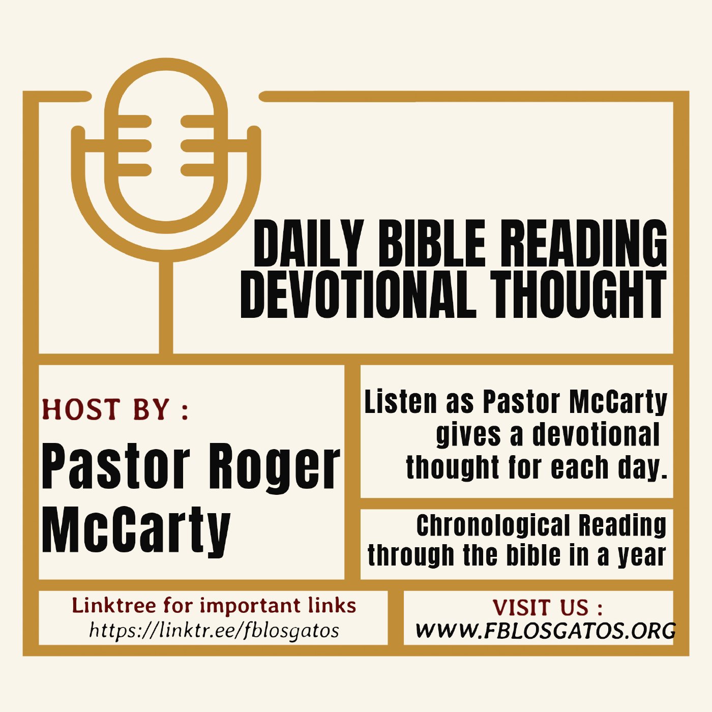 fblosgatos Daily Devotional for Chronological Reading
