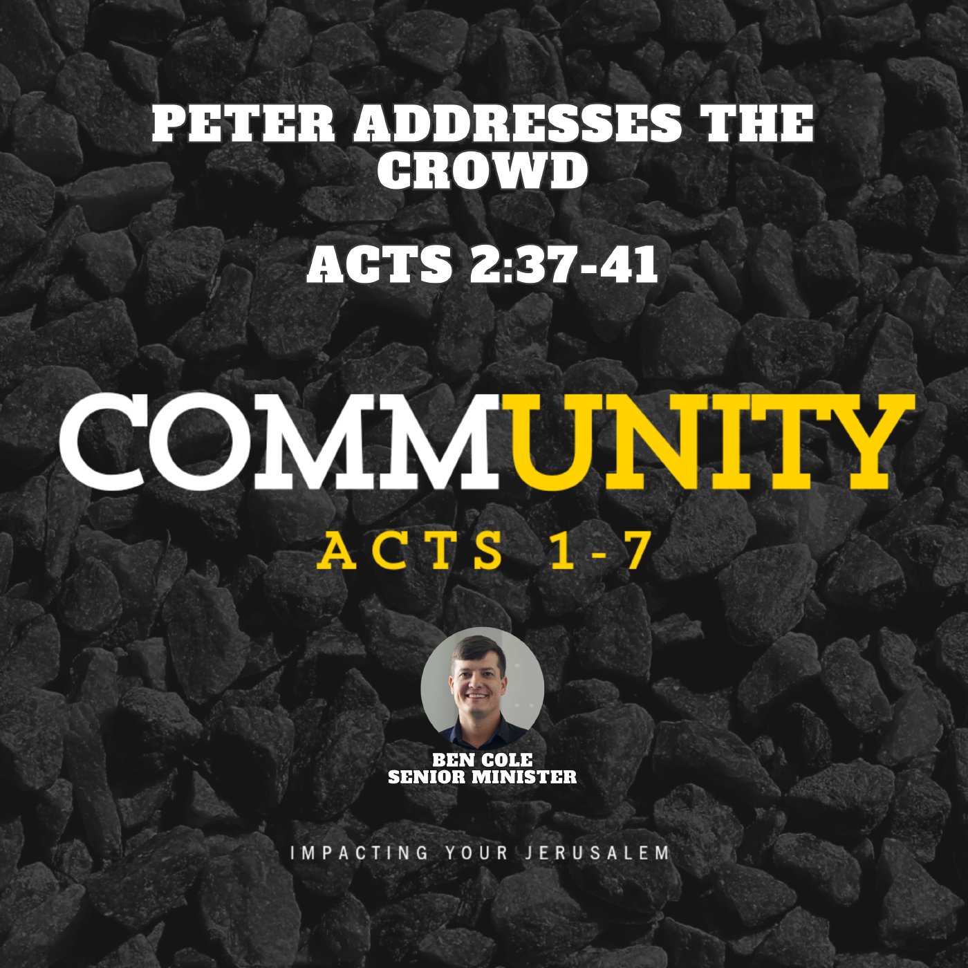 Peter Addresses the Crowd | Acts 2:37-41 episode artwork