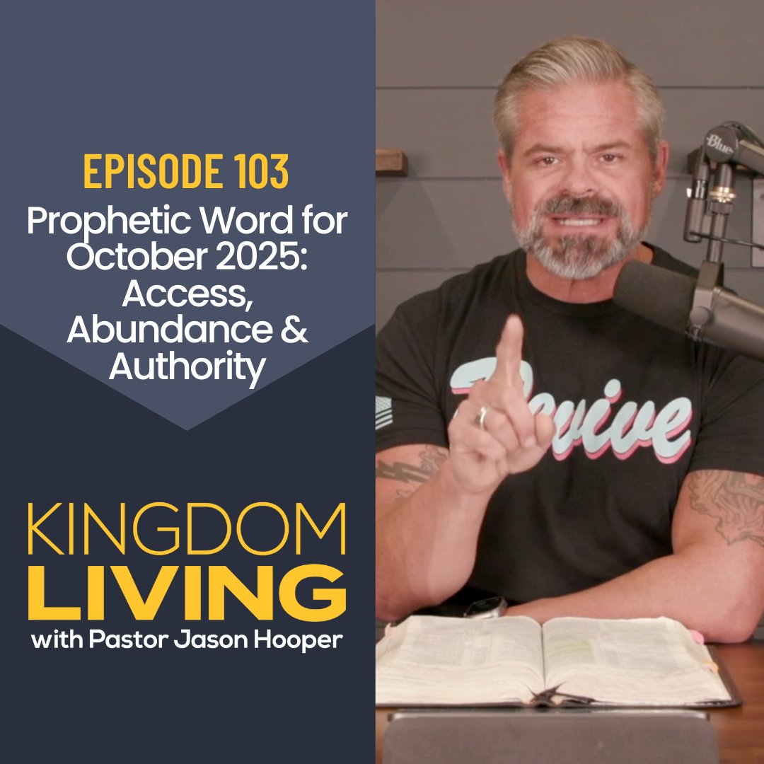 Prophetic Word for October 2025: Access, Abundance & Authority