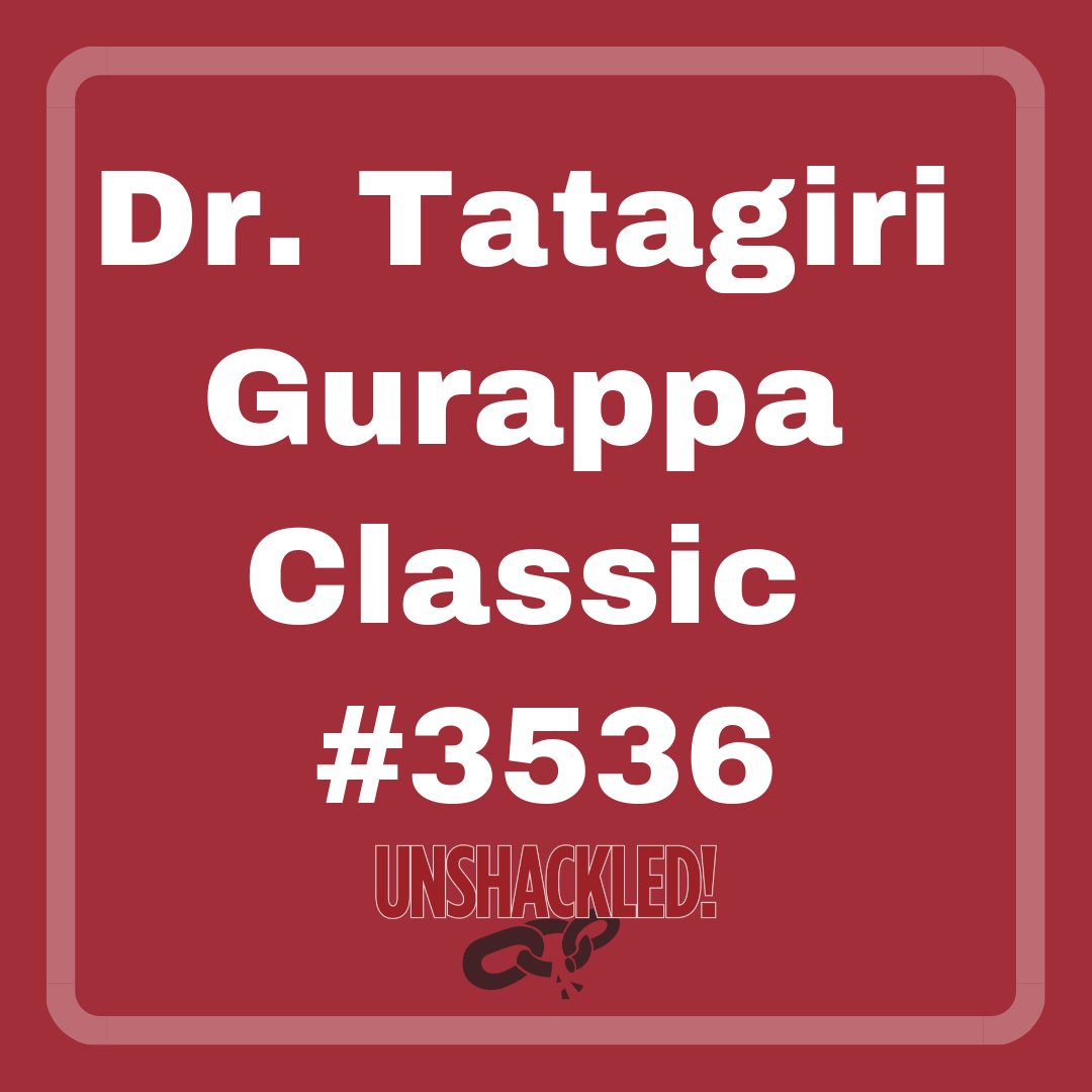 3536 Dr. Tatagiri Gurappa Classic