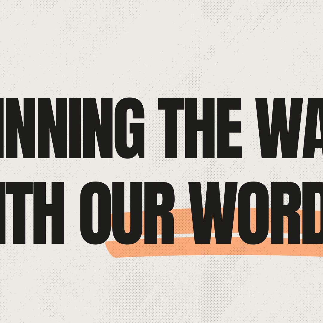Winning The War With Our Words episode artwork