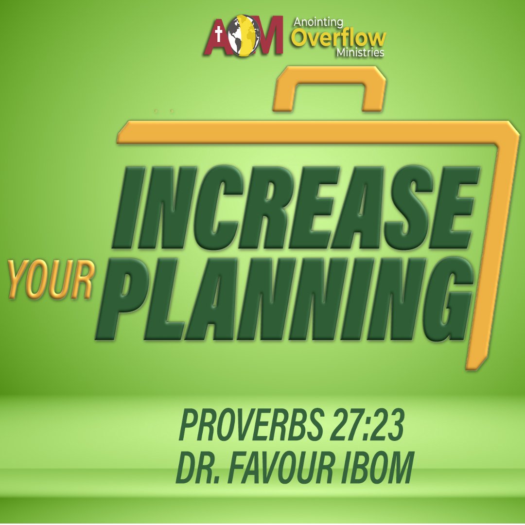 Increase Your Planning