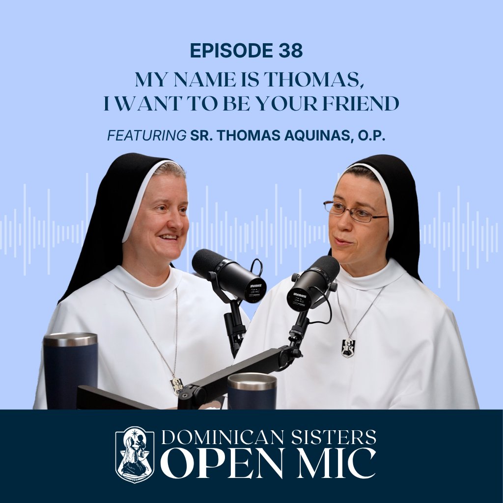 Ep. 38: My Name Is Thomas, I Want to Be Your Friend (Sr. Thomas Aquinas, O.P.)
