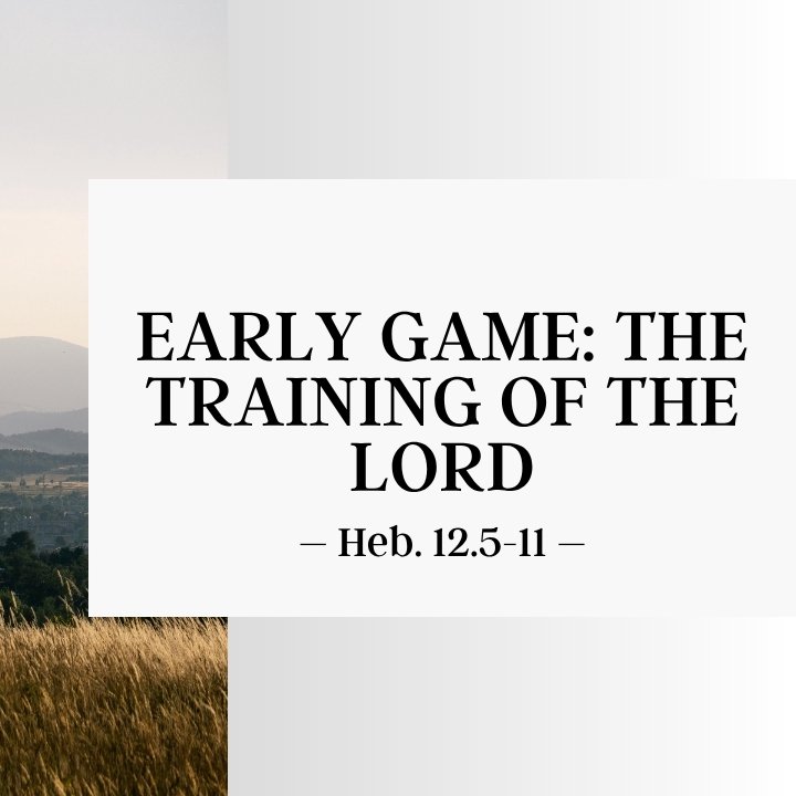 Early Game - The Training of the Lord | Biblical Parenting episode artwork
