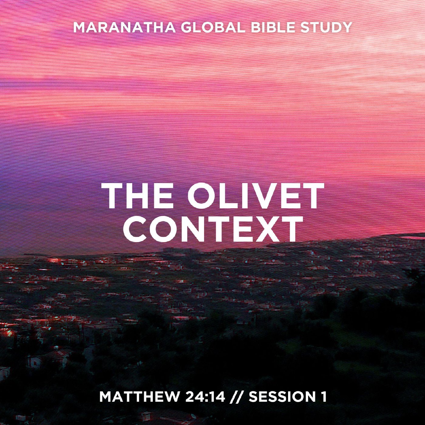 The Olivet Context // MATTHEW 24:14 with GABRIEL CALIGIURI