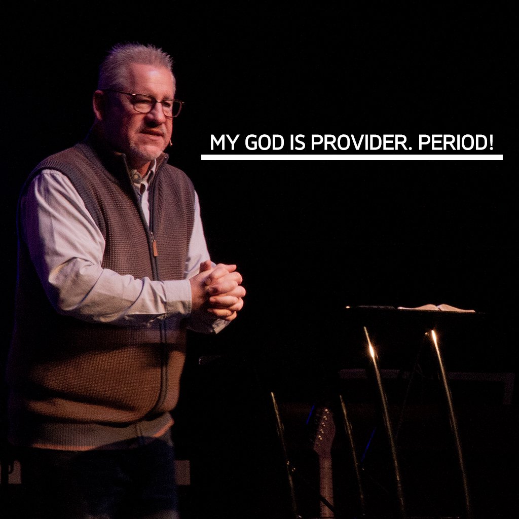 My God is provider. Period!