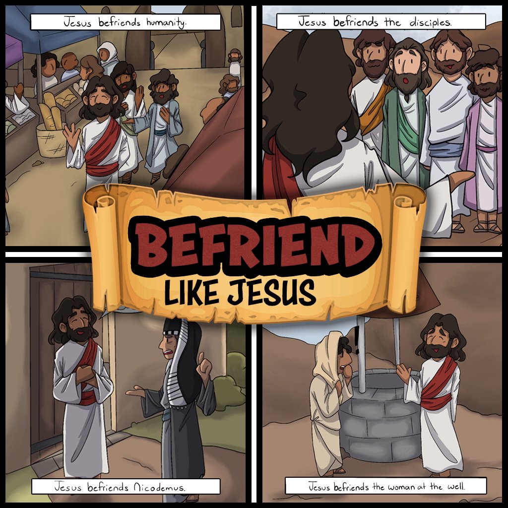 Friends Pray for One Another