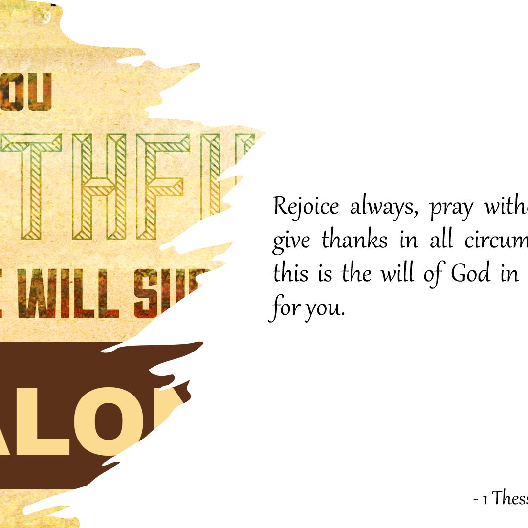 Rejoice, Pray, Give Thanks episode artwork