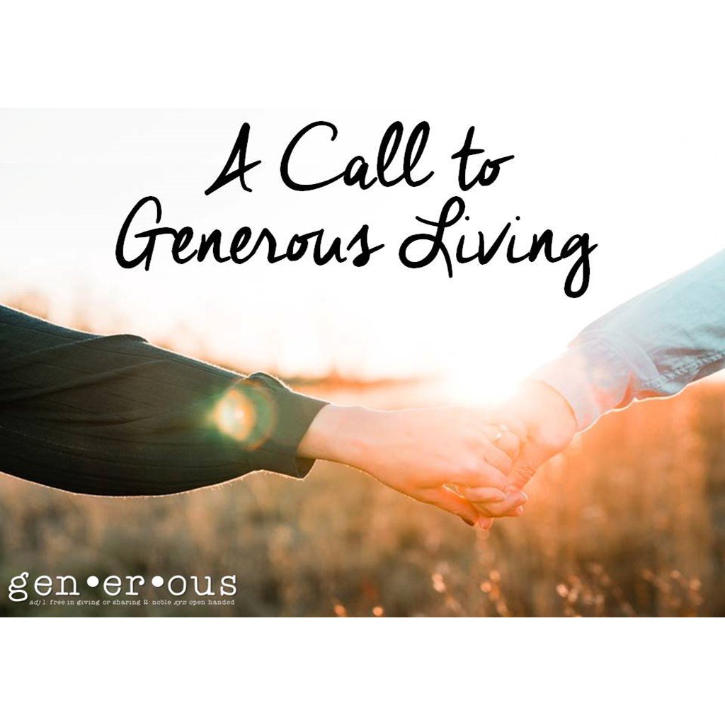 10-21-18 - A Call to Generous Living episode artwork