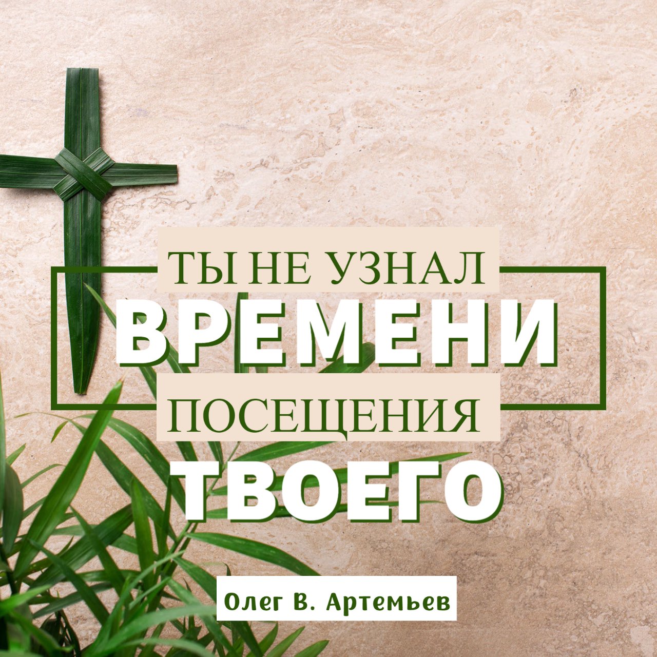 Ты не узнал времени посещения твоего — Олег В. Артемьев