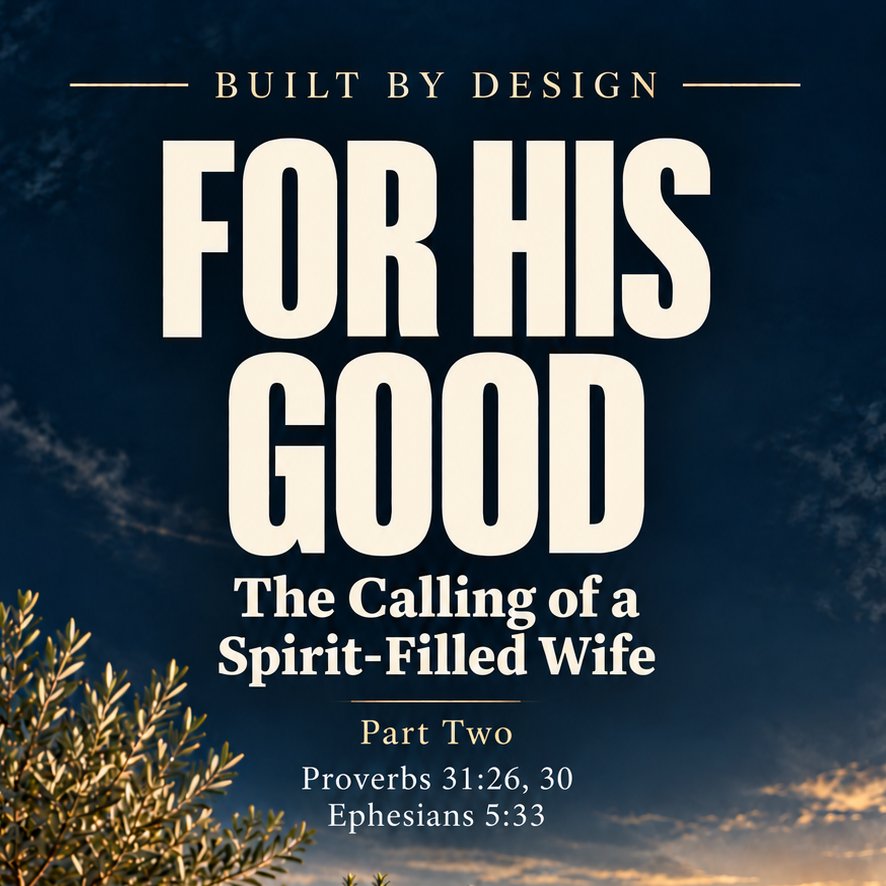 For His Good: The Calling of a Spirit-Filled Wife (Part 2)
