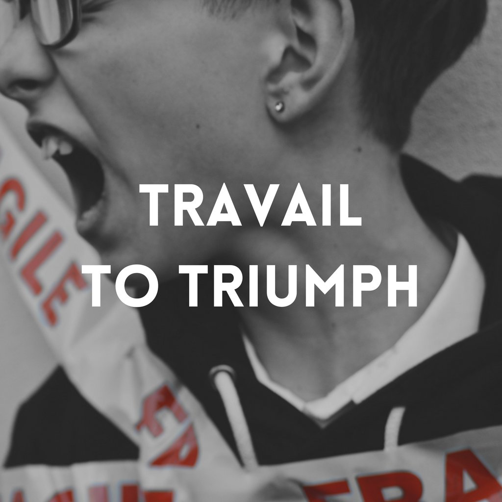 Travail to Triumph episode artwork