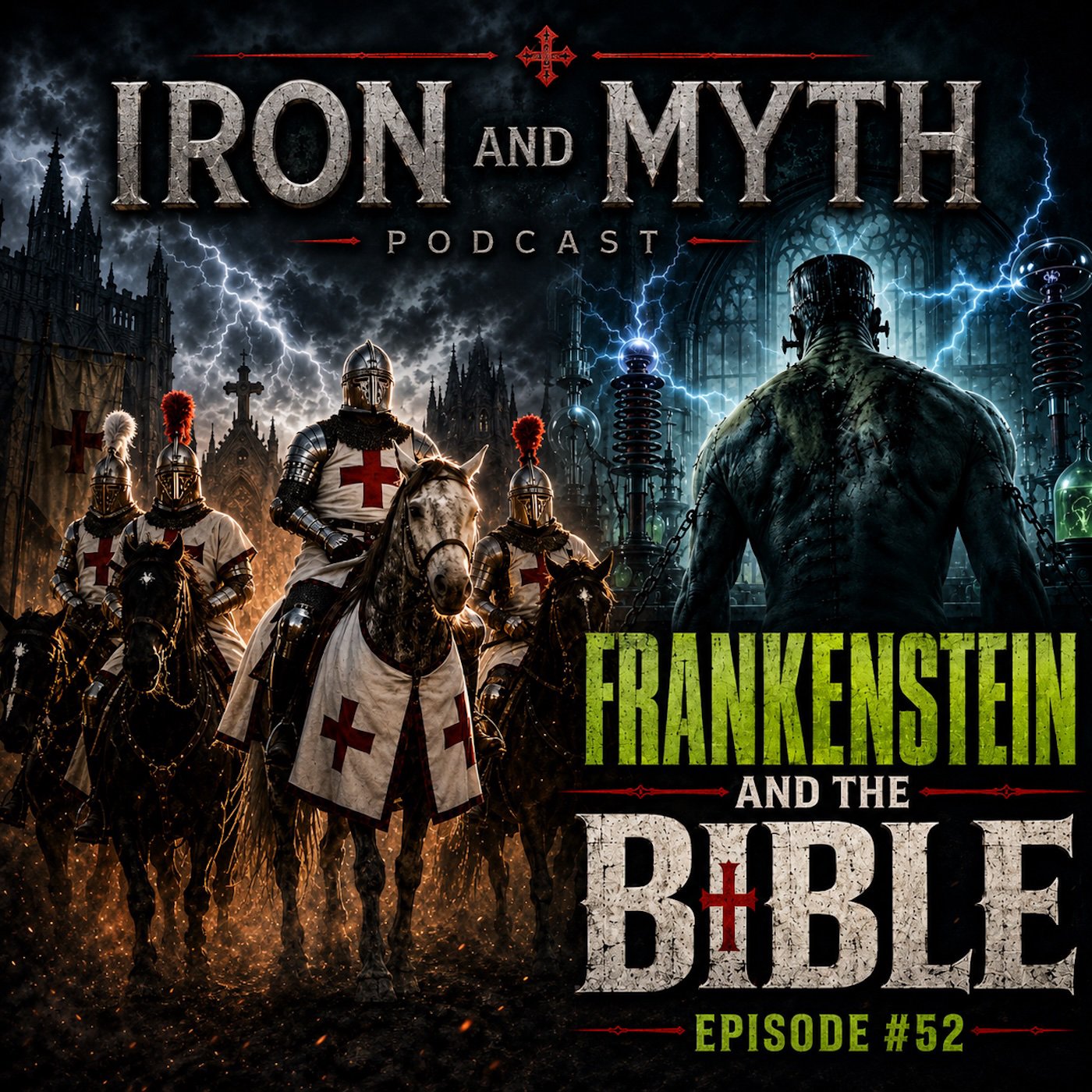 Iron and Myth 52: Frankenstein and the Bible episode artwork
