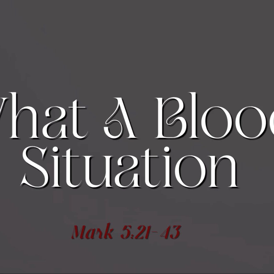 What a Bloody Situation What a Bloody Situation