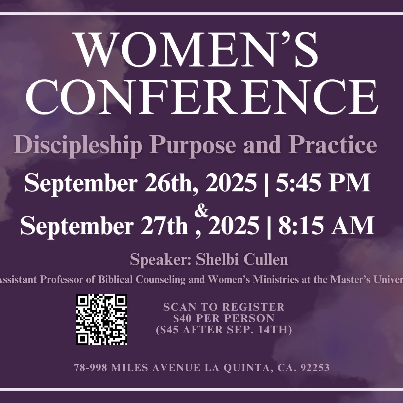 Women's Conference 2025 - Session 1