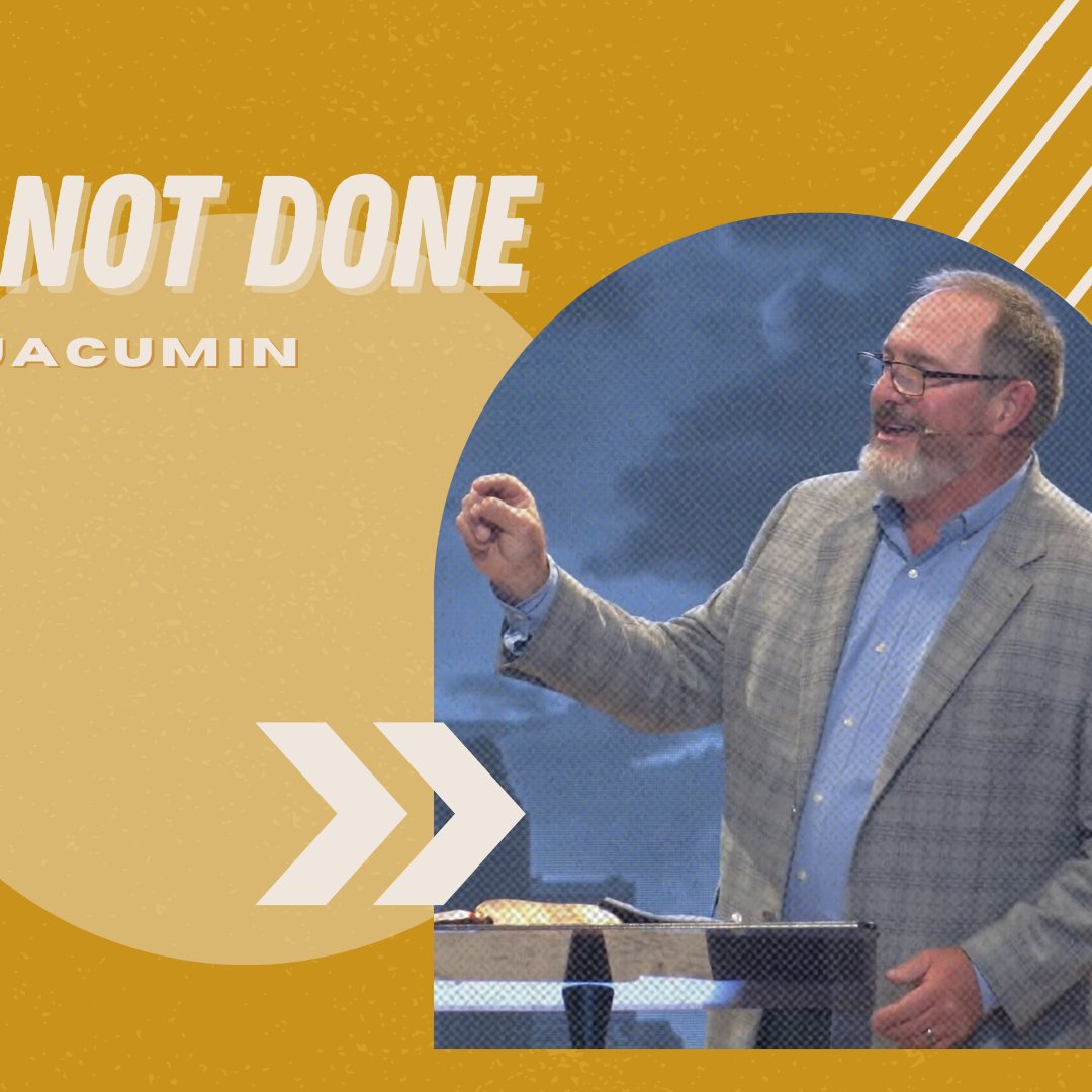 God's Not Done