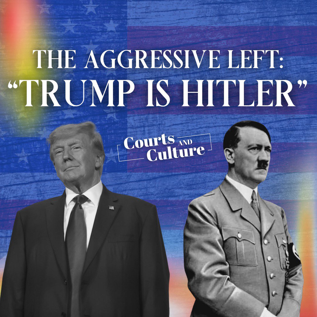 The Aggressive Left: TRUMP vs HITLER