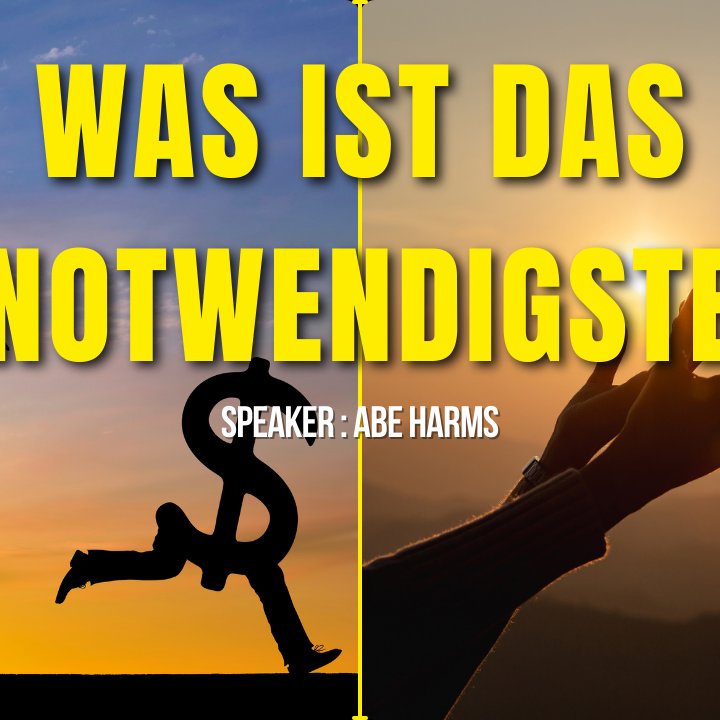 Was ist das Notwendigste? - Abe Harms