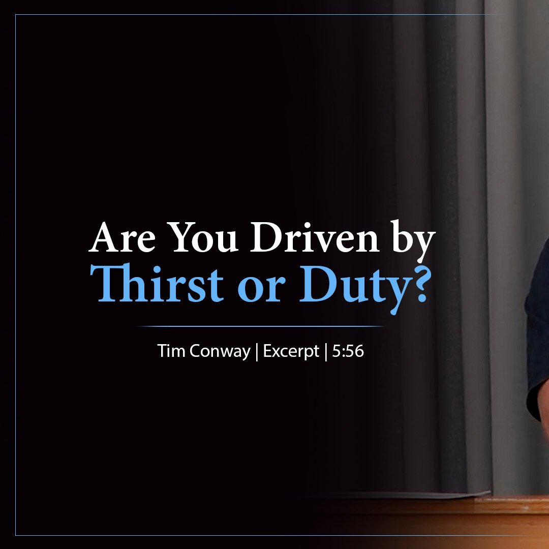 Are You Driven by Thirst or Duty? episode artwork