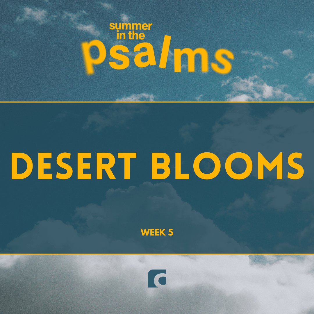 Desert Blooms (Summer in the Psalms - Week 5)