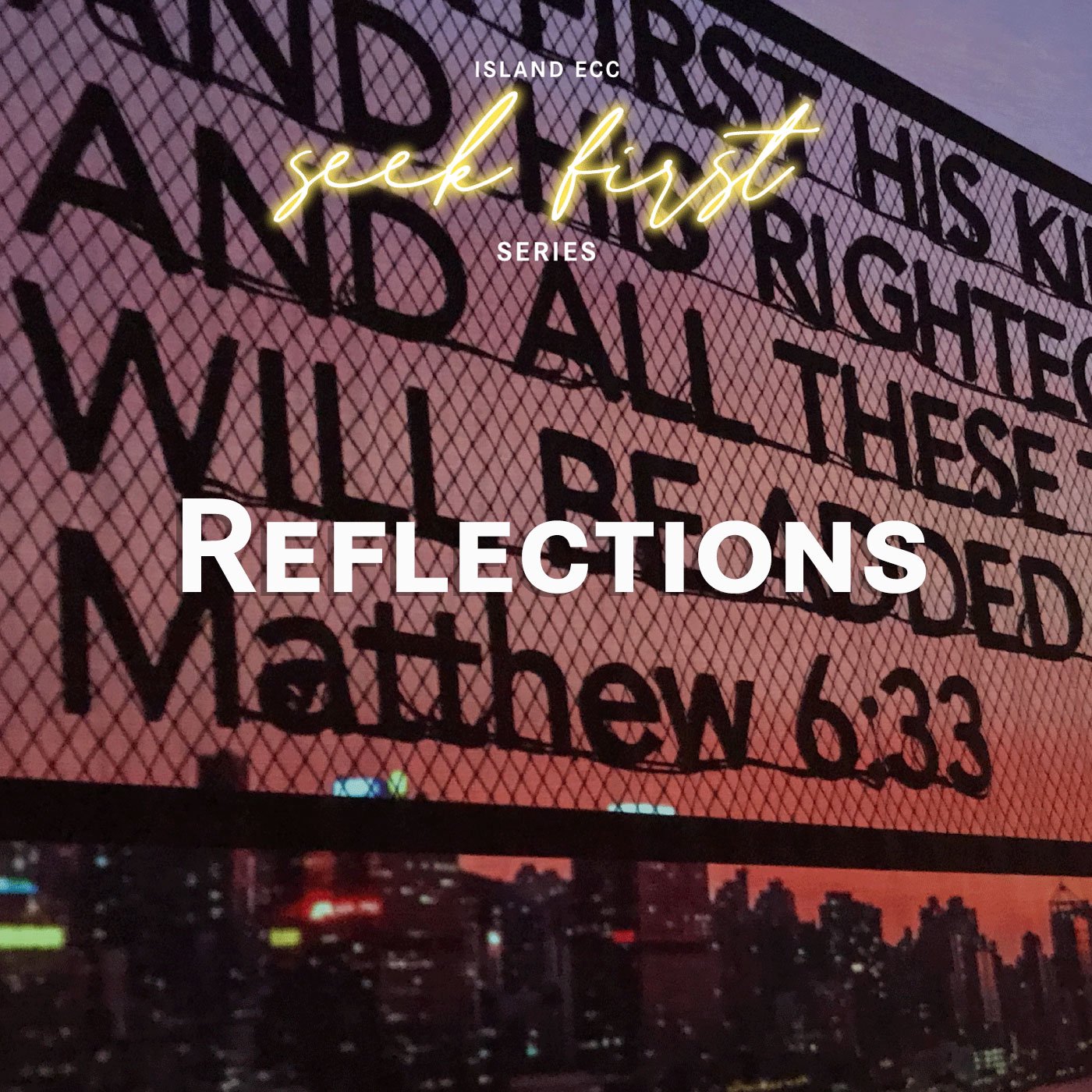 Seek First: Reflections episode artwork