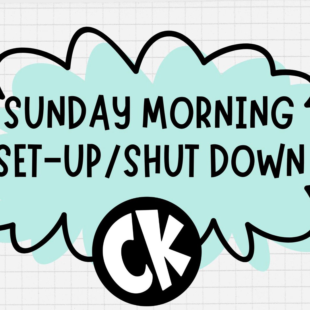 CK Sunday Morning Check-In Opens and Closes