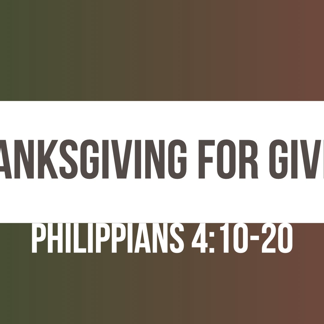 Thanksgiving for giving episode artwork