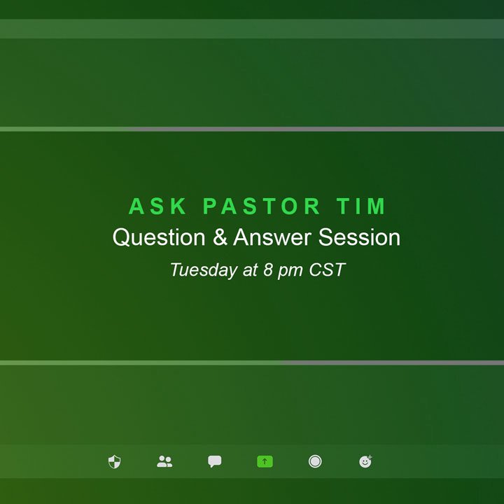 Ask Pastor Tim – Biblical Question & Answer Session #7 episode artwork
