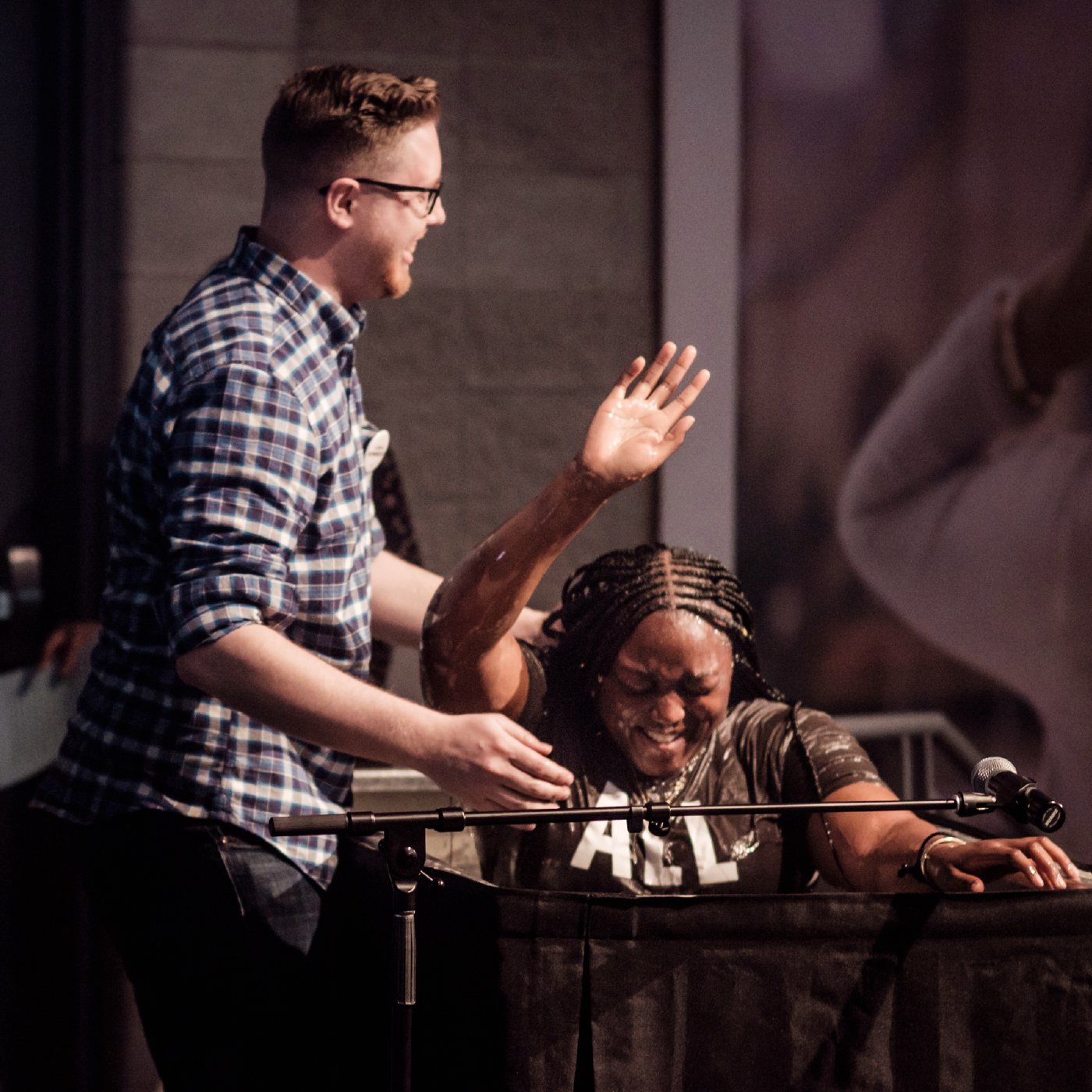 Baptism Sunday episode artwork