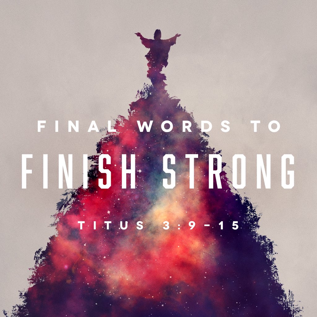 Final Words to Finish Strong episode artwork