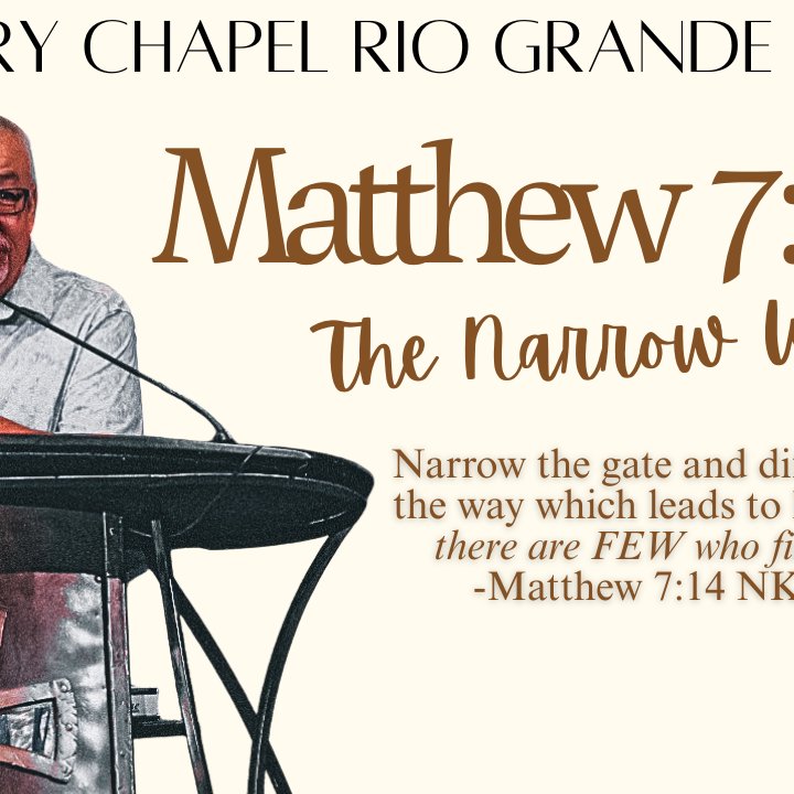 Matthew 7:13-14 - The Narrow Way episode artwork