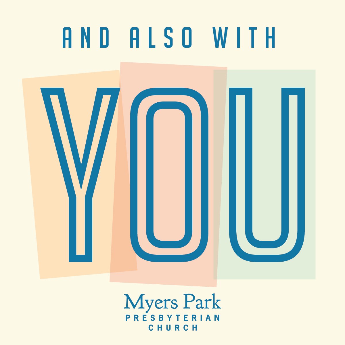 And Also With You