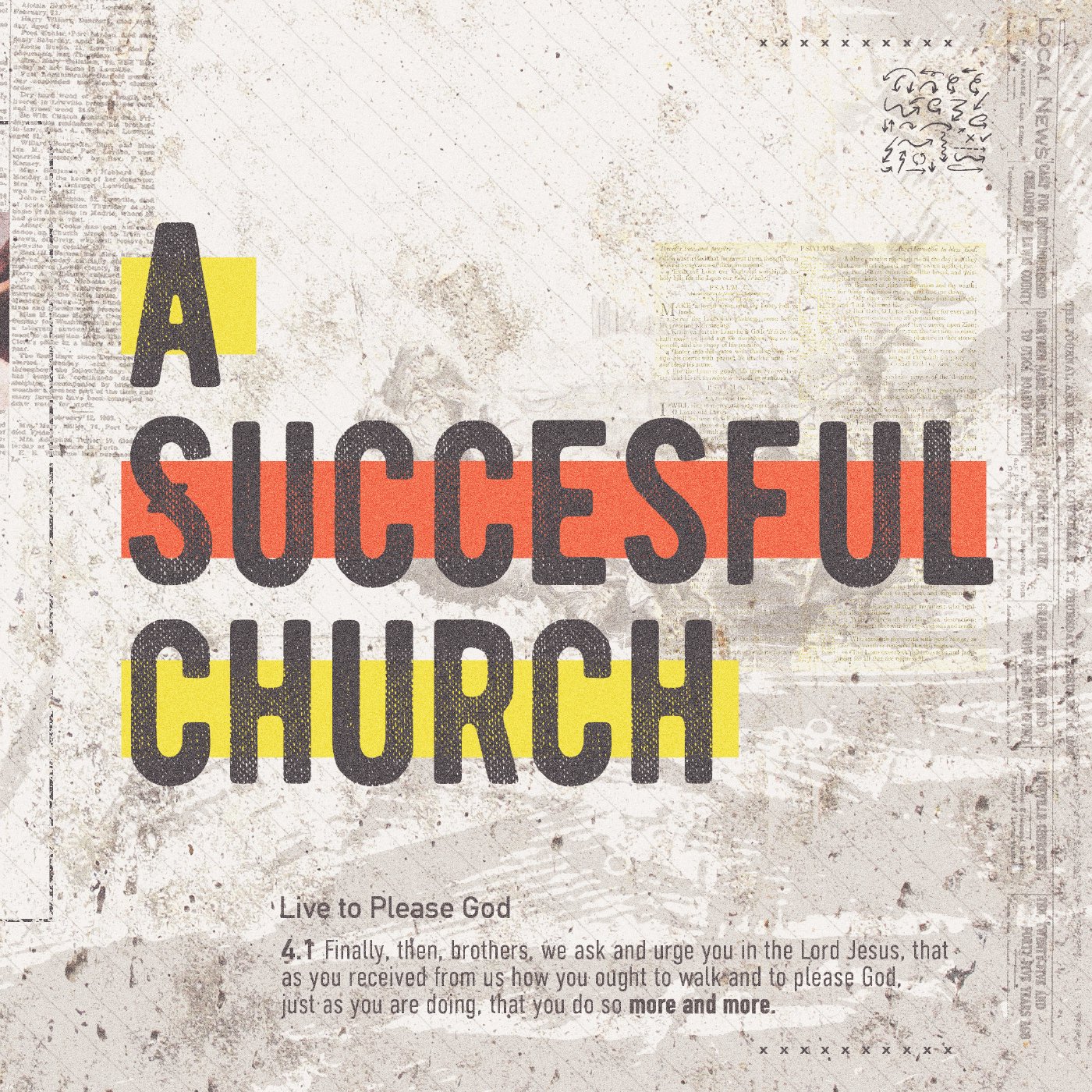 A Successful Church • More & More • 1 Thessalonians 2 episode artwork