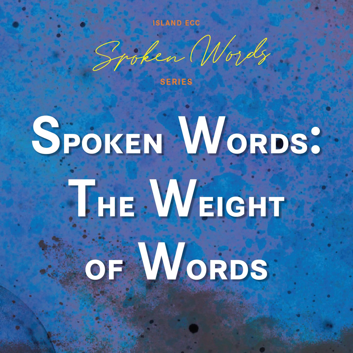 Spoken Words: The Weight of Words episode artwork