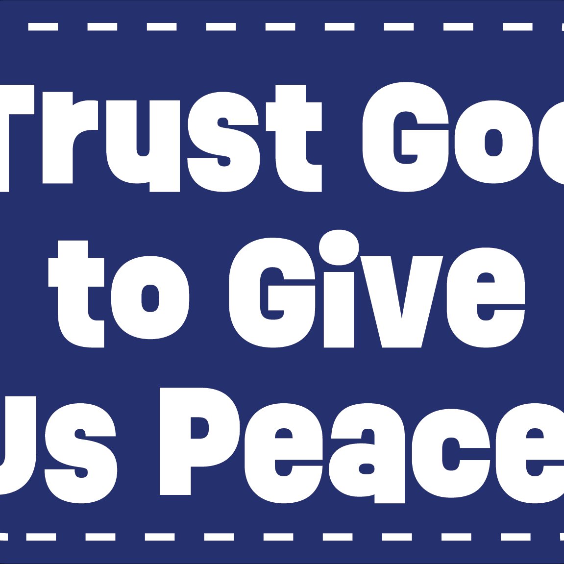 Trust God to Give us Peace episode artwork
