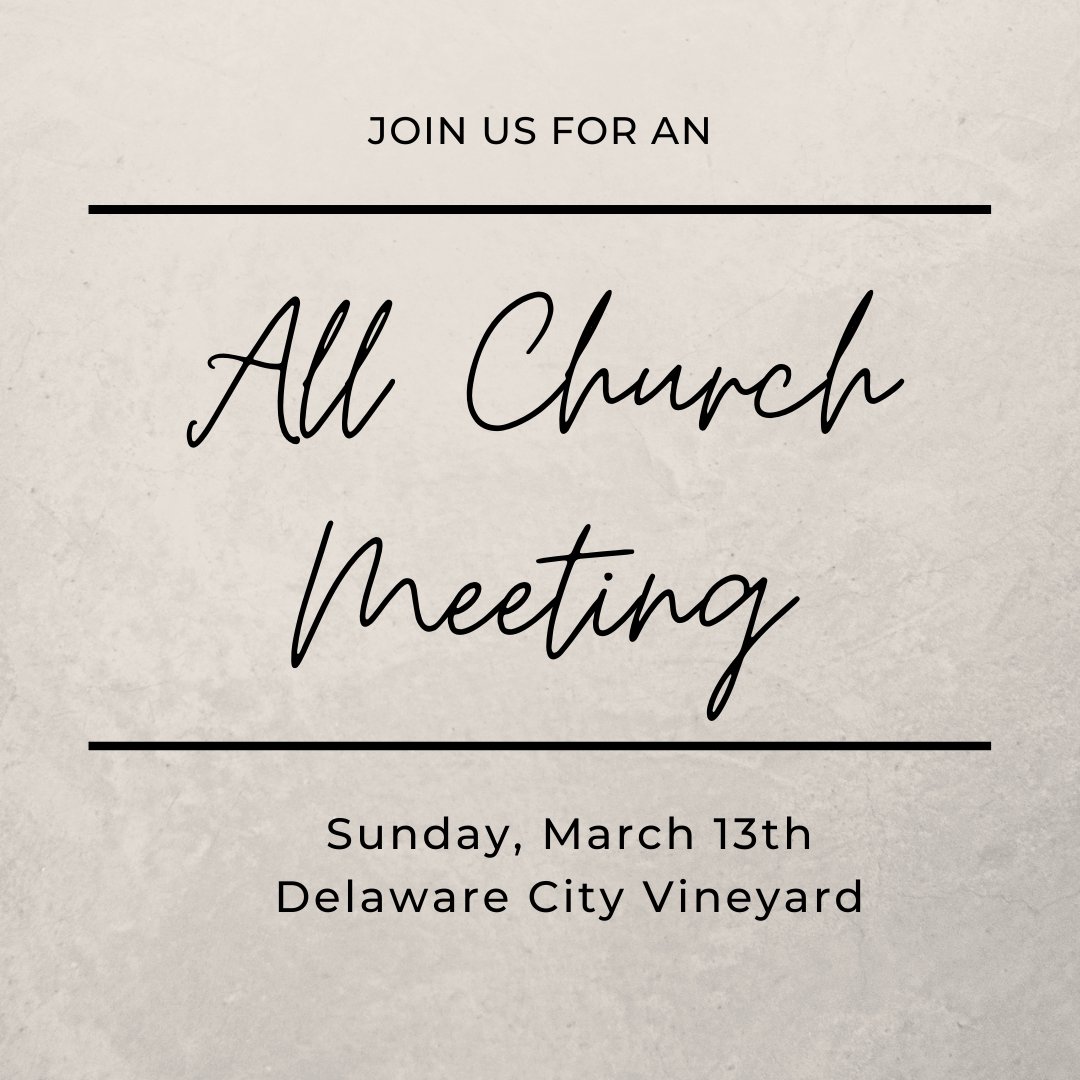 All Church Meeting episode artwork