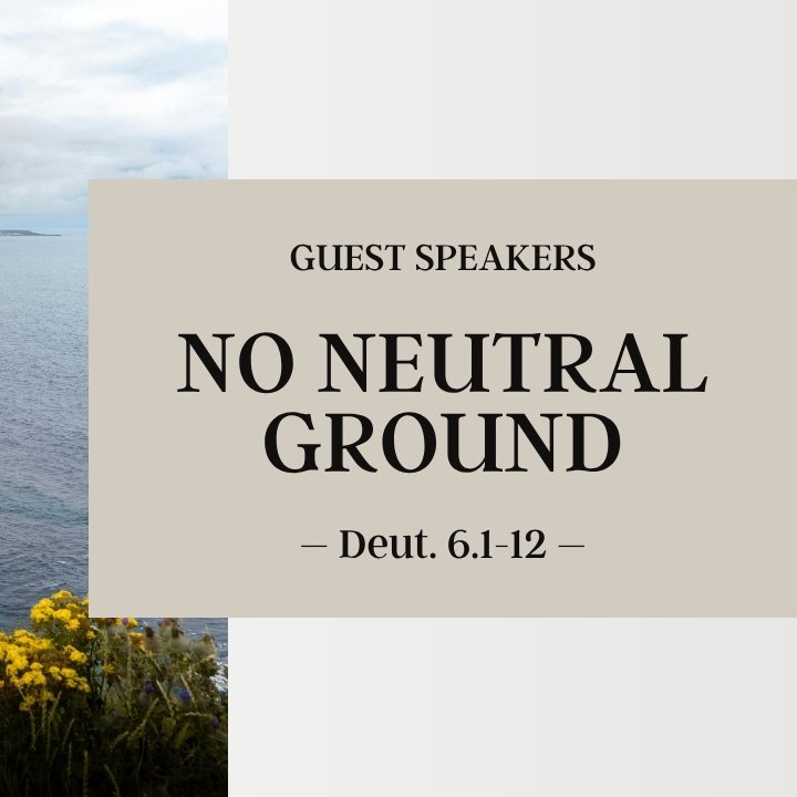 No Neutral Ground | Guest Speakers episode artwork