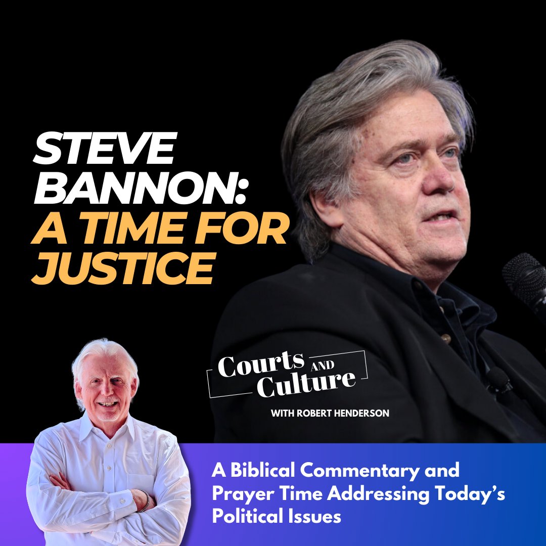 Steve Bannon: A Time For Justice episode artwork
