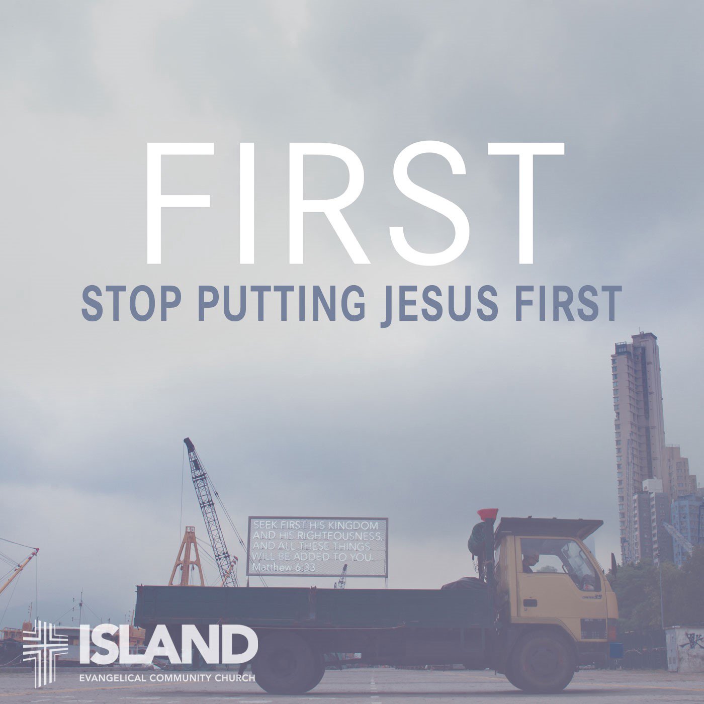 FIRST: Stop Putting Jesus First episode artwork